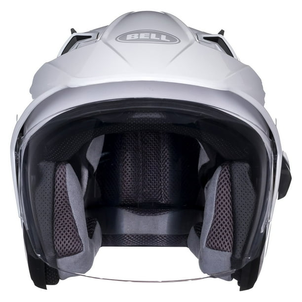 Bell Mag-9 Open Face Motorcycle Helmet Solid Gloss Pearl White, Small Bell Mag-9 Open Face Motorcycle Helmet Solid Gloss Pearl White, Small